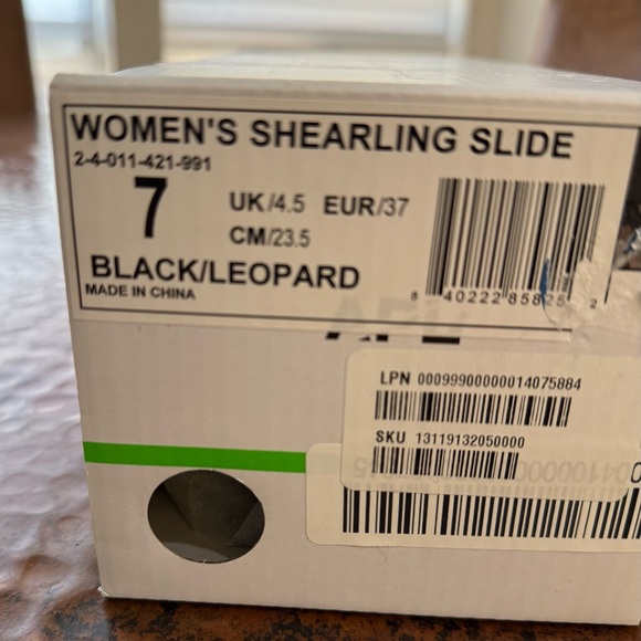 APL Shearling Slide Sandal/Slippers - Picture 5 of 5